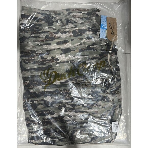 Duck Camp Men's 3L Ultralight Rain Jacket Breathable Woodland Medium MSRP $229 - Picture 8 of 8